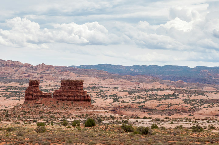 Scenery in Arches Nat. Park