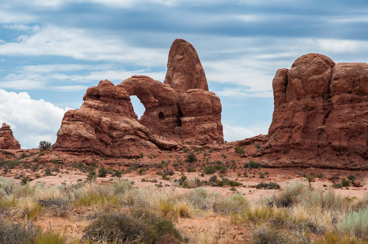 Arch in Arches Nat. Park
