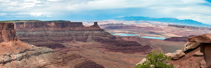 View of the Colorado river in Dead Horse Point State Park
