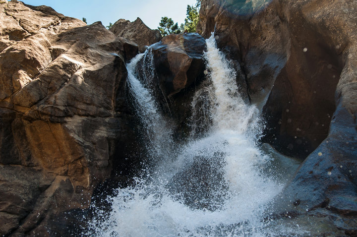 Waterfall near Yosemite National Park